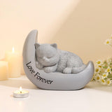 Maxbell Pet Garden Stone Memorial Stone Sympathy Gifts Headstone for Yard Lawn Porch cat