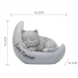 Maxbell Pet Garden Stone Memorial Stone Sympathy Gifts Headstone for Yard Lawn Porch cat