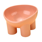 Maxbell Raised Cat Bowl Protect Pet's Spine Non Slip Pet Feeding Dish Food Container pink