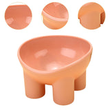 Maxbell Raised Cat Bowl Protect Pet's Spine Non Slip Pet Feeding Dish Food Container pink