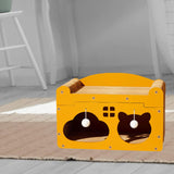 Maxbell Maxbell Cardboard Cat House Hideout Liightweight Cat Scratching Pad Small Dogs Bunny Yellow