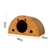 Maxbell Cat Scratcher Cat Scratcher Mat Scratching Pad for Couch Indoor Cats Lounger without Hemp Ball