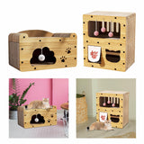 Maxbell Cardboard Cat House Large Multifunctional Cat Furniture Scratching Pad House Single layer