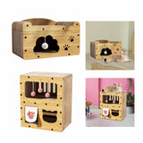 Maxbell Cardboard Cat House Large Multifunctional Cat Furniture Scratching Pad House Single layer