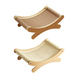 Maxbell Cat Scratcher Rest Claw Grinder for Medium Cats Small Animal Small Dogs yellow