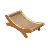 Maxbell Cat Scratcher Rest Claw Grinder for Medium Cats Small Animal Small Dogs yellow
