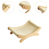 Maxbell Cat Scratcher Rest Claw Grinder for Medium Cats Small Animal Small Dogs white