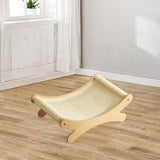 Maxbell Cat Scratcher Rest Claw Grinder for Medium Cats Small Animal Small Dogs white