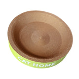 Maxbell Cat Scratcher Bed Protection for Couch Carpets Sofas Sleeping Lounge Cat Bed Round L