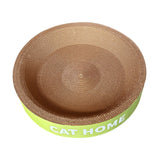 Maxbell Cat Scratcher Bed Protection for Couch Carpets Sofas Sleeping Lounge Cat Bed Round L