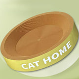 Maxbell Cat Scratcher Bed Protection for Couch Carpets Sofas Sleeping Lounge Cat Bed Round L