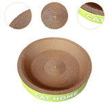 Maxbell Cat Scratcher Bed Protection for Couch Carpets Sofas Sleeping Lounge Cat Bed Round XL