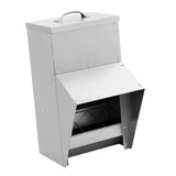 Maxbell Wall Mounted Chicken Feeder Rainproof No Waste for Outdoor Pheasants Poultry