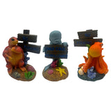 Maxbell Fish Tank Decor Craft Accessories Home DIY Sculpture Saltwater Layout Statue Style A