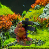 Maxbell Fish Tank Decor Craft Accessories Home DIY Sculpture Saltwater Layout Statue Style A