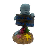 Maxbell Fish Tank Decor Craft Accessories Home DIY Sculpture Saltwater Layout Statue Style B