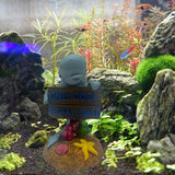 Maxbell Fish Tank Decor Craft Accessories Home DIY Sculpture Saltwater Layout Statue Style B
