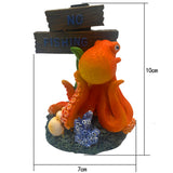 Maxbell Fish Tank Decor Craft Accessories Home DIY Sculpture Saltwater Layout Statue Style C