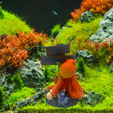 Maxbell Fish Tank Decor Craft Accessories Home DIY Sculpture Saltwater Layout Statue Style C