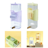 Maxbell Parrot Water Feeder Portable Bird Feeder for Parakeet Small Pet Canary Finch Yellow