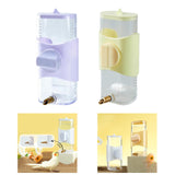 Maxbell Parrot Water Feeder Portable Bird Feeder for Parakeet Small Pet Canary Finch Yellow