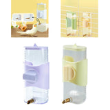 Maxbell Parrot Water Feeder Portable Bird Feeder for Parakeet Small Pet Canary Finch Yellow