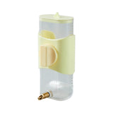 Maxbell Parrot Water Feeder Portable Bird Feeder for Parakeet Small Pet Canary Finch Yellow
