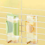 Maxbell Maxbell Parrot Water Feeder Portable Bird Feeder for Parakeet Small Pet Canary Finch Purple
