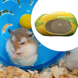 Maxbell Pottery Hamster House Decoration Small Animals Nest for Gerbil Lemmings Mice Corn Shape