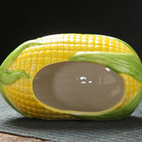 Maxbell Pottery Hamster House Decoration Small Animals Nest for Gerbil Lemmings Mice Corn Shape