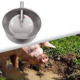 Maxbell Automatic Pig Waterer Water Trough Heavy Duty for Pig Farm Animals Livestock XL