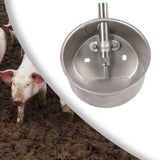 Maxbell Automatic Pig Waterer Water Trough Heavy Duty for Pig Farm Animals Livestock L