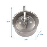 Maxbell Automatic Pig Waterer Water Trough Heavy Duty for Pig Farm Animals Livestock L