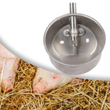 Maxbell Automatic Pig Waterer Water Trough Heavy Duty for Pig Farm Animals Livestock S