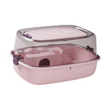 Maxbell Large Hamster Cage Portable Small Animal Cage for Guinea Pigs Rabbit Gerbils Pink