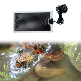 Maxbell Reptile Heating Pad Indoor Electric Warming Cushion for Frogs Tortoise Gecko 15x28cm