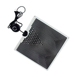 Maxbell Reptile Heating Pad Under Tank Terrarium Heating Mat for Snake Turtles Frogs 28x28cm