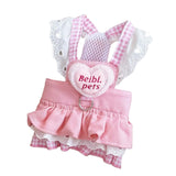 Maxbell Dog Dress Cats Clothes Costume Funny Pet Dress Photo Props Dog Harness Dress M