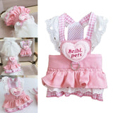 Maxbell Dog Dress Cats Clothes Costume Funny Pet Dress Photo Props Dog Harness Dress M