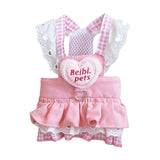 Maxbell Dog Dress Cats Clothes Costume Funny Pet Dress Photo Props Dog Harness Dress L