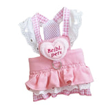 Maxbell Dog Dress Cats Clothes Costume Funny Pet Dress Photo Props Dog Harness Dress L