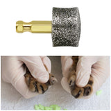Maxbell Dog Nail Grinder Head Multipurpose Smooth Pet Nail Grinder Tips for Trimming 60 Grits