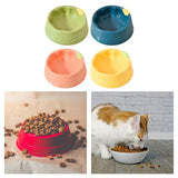 Maxbell Cat Bowl Pet Feeder Bowl Dish Drinking Travel for Small Food Water Bowl green