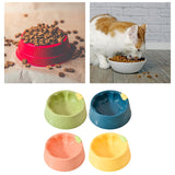 Maxbell Cat Bowl Pet Feeder Bowl Dish Drinking Travel for Small Food Water Bowl green