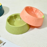 Maxbell Cat Bowl Pet Feeder Bowl Dish Drinking Travel for Small Food Water Bowl green