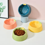 Maxbell Cat Bowl Pet Feeder Bowl Dish Drinking Travel for Small Food Water Bowl green