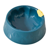 Maxbell Cat Bowl Pet Feeder Bowl Dish Drinking Travel for Small Food Water Bowl blue
