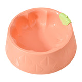 Maxbell Cat Bowl Pet Feeder Bowl Dish Drinking Travel for Small Food Water Bowl Pink