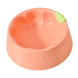 Maxbell Cat Bowl Pet Feeder Bowl Dish Drinking Travel for Small Food Water Bowl Pink