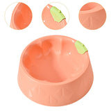 Maxbell Cat Bowl Pet Feeder Bowl Dish Drinking Travel for Small Food Water Bowl Pink
